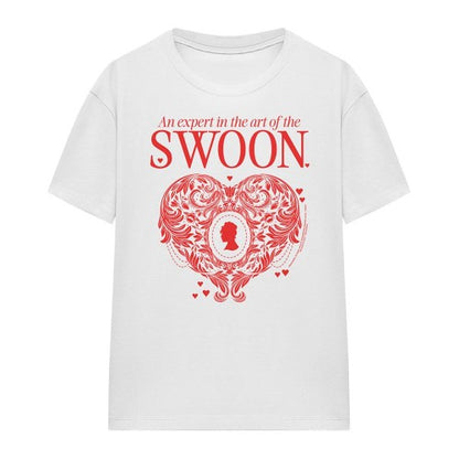 Front - Bridgerton Womens/Ladies The Art Of Swoon T-Shirt