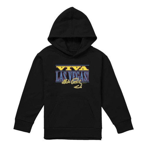 Front - Elvis Presley Childrens/Kids Viva Las Vegas Hoodie