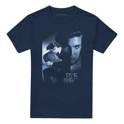 Front - Elvis Presley Unisex Adult Reverent T-Shirt