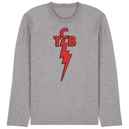 Front - Elvis Presley Unisex Adult TCB Long-Sleeved T-Shirt