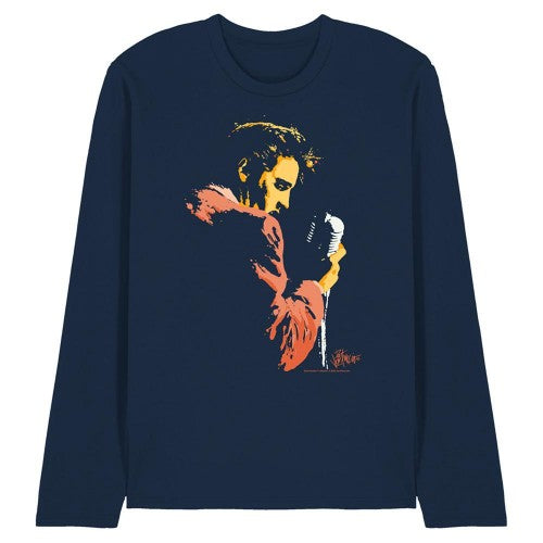 Front - Elvis Presley Unisex Adult Early Elvis Long-Sleeved T-Shirt