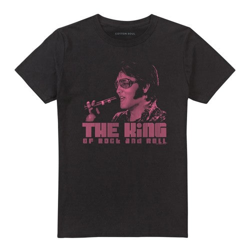 Front - Elvis Presley Unisex Adult The King T-Shirt