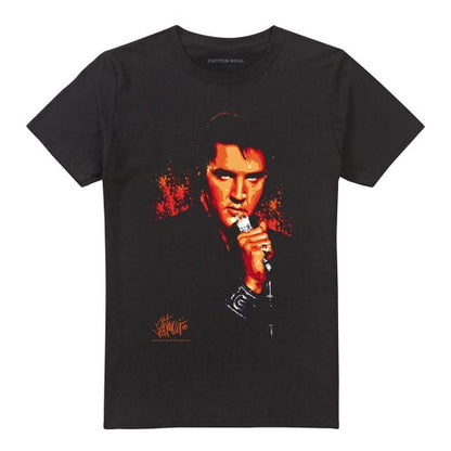 Front - Elvis Presley Unisex Adult Trouble T-Shirt