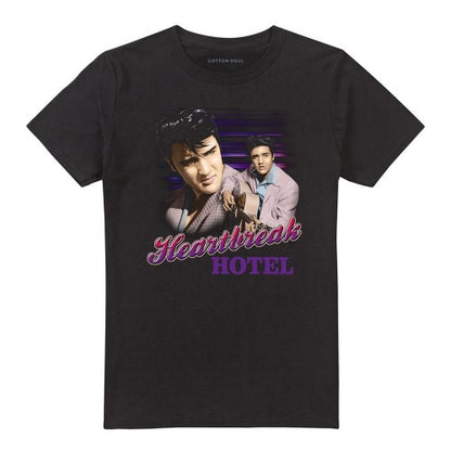 Front - Elvis Presley Unisex Adult Heartbreak Hotel T-Shirt