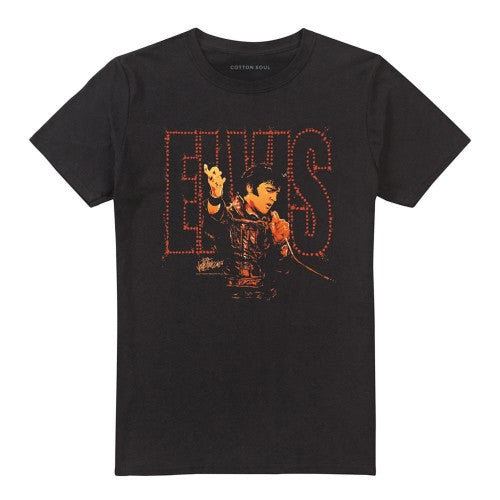 Front - Elvis Presley Unisex Adult Take My Hand T-Shirt