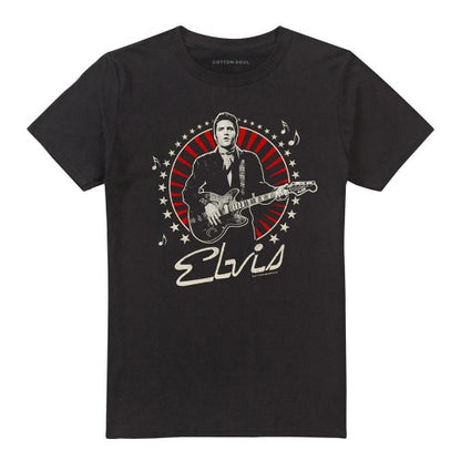 Front - Elvis Presley Unisex Adult Stars T-Shirt