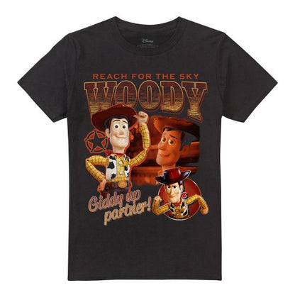 Front - Toy Story Unisex Adult Sheriff Woody Homage T-Shirt
