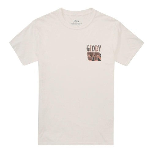 Front - Toy Story Unisex Adult Giddy Up Woody Back Print T-Shirt