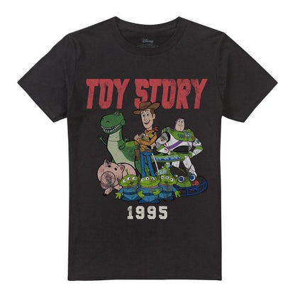 Front - Toy Story Unisex Adult 1995 Retro T-Shirt