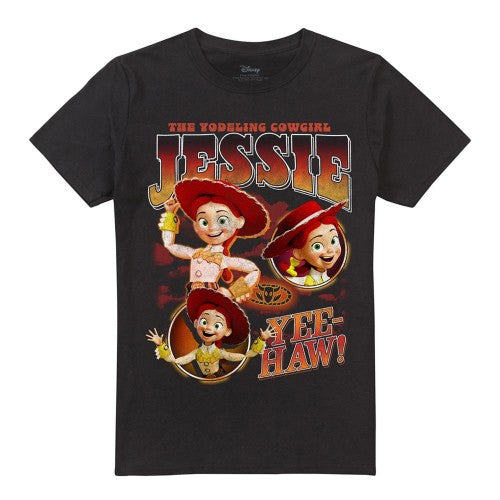 Front - Toy Story Unisex Adult Cowgirl Jessie Homage T-Shirt