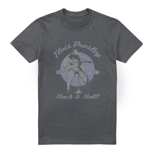 Front - Elvis Presley Unisex Adult Rock And Roll T-Shirt