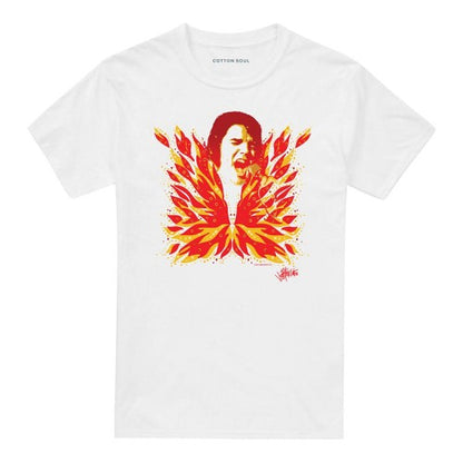 Front - Elvis Presley Unisex Adult His Latest Flame T-Shirt