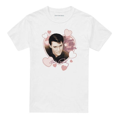 Front - Elvis Presley Unisex Adult Love Me Tender T-Shirt