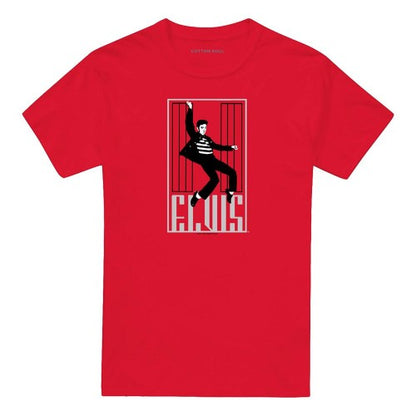 Front - Elvis Presley Unisex Adult One Jailhouse T-Shirt