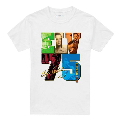 Front - Elvis Presley Unisex Adult Birthday 2010 T-Shirt