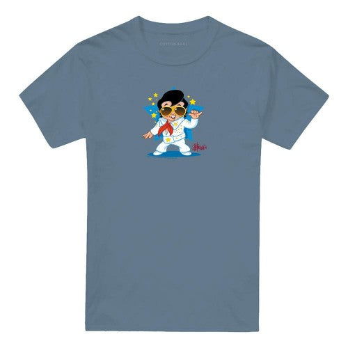 Front - Elvis Presley Unisex Adult Jumpsuit T-Shirt