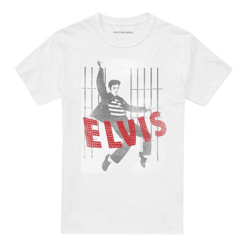 Front - Elvis Presley Unisex Adult Iconic Pose T-Shirt