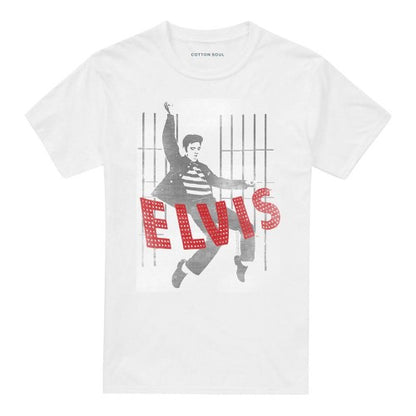 Front - Elvis Presley Unisex Adult Iconic Pose T-Shirt