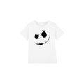 Front - The Nightmare Before Christmas Childrens/Kids Jack Face T-Shirt
