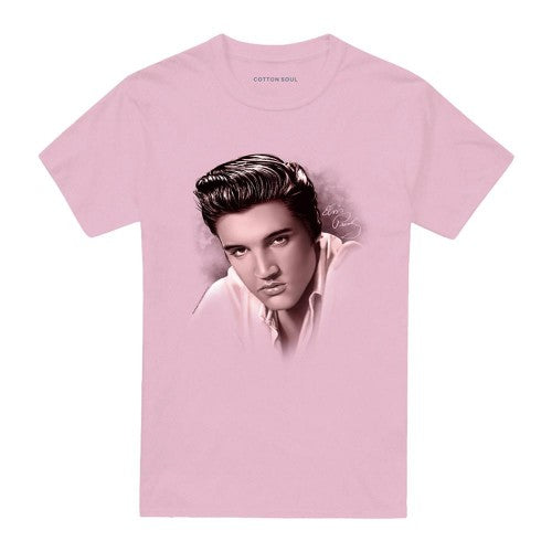 Front - Elvis Presley Unisex Adult The Stare T-Shirt