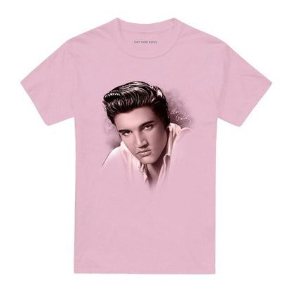 Front - Elvis Presley Unisex Adult The Stare T-Shirt