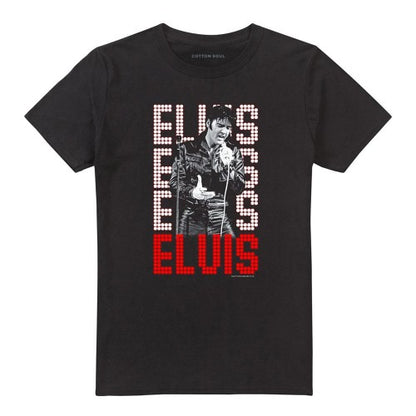 Front - Elvis Presley Unisex Adult 1968 T-Shirt
