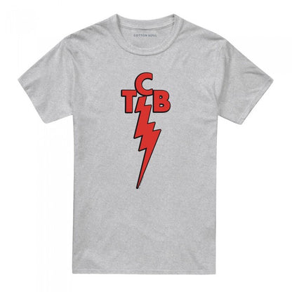 Front - Elvis Presley Unisex Adult TCB T-Shirt