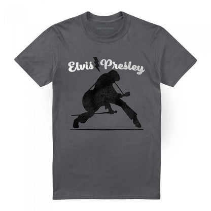 Front - Elvis Presley Unisex Adult Overprint T-Shirt
