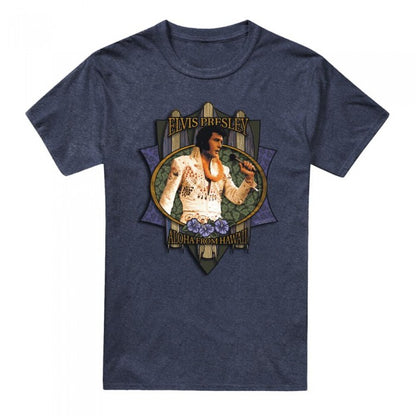 Front - Elvis Presley Unisex Adult Aloha From Hawaii T-Shirt