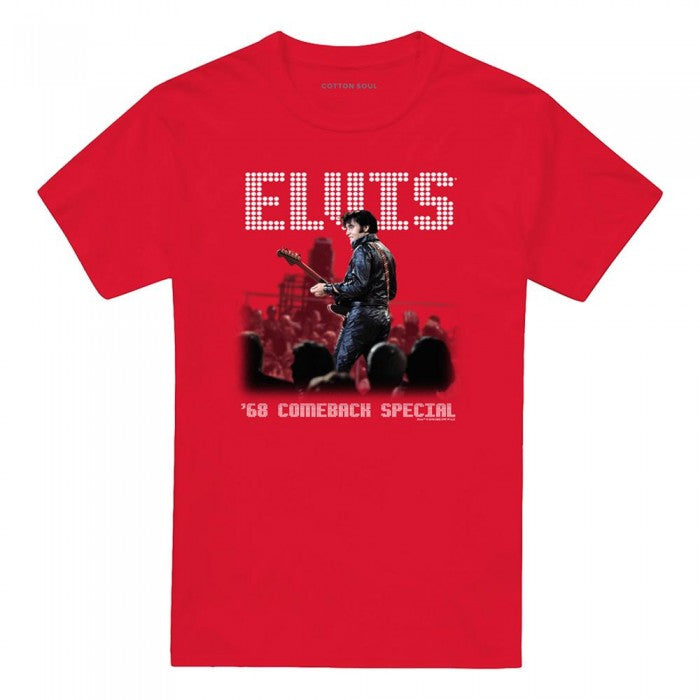 Front - Elvis Presley Unisex Adult Return Of The King T-Shirt