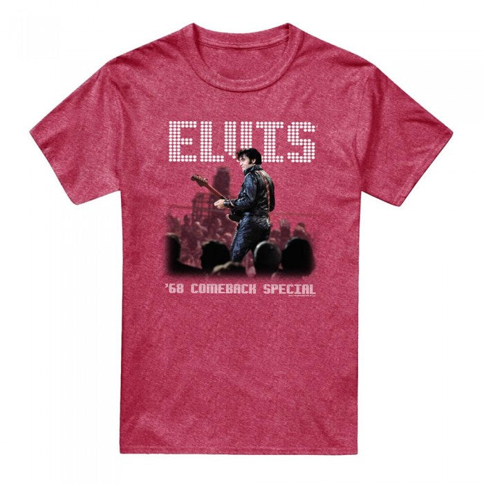 Front - Elvis Presley Unisex Adult Return Of The King T-Shirt