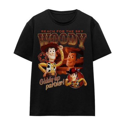 Front - Toy Story Womens/Ladies Sheriff Woody Homage T-Shirt