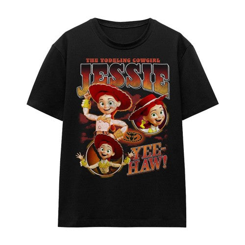 Front - Toy Story Womens/Ladies Cowgirl Jessie Homage T-Shirt