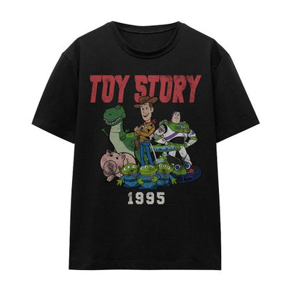 Front - Toy Story Womens/Ladies 1995 Retro T-Shirt