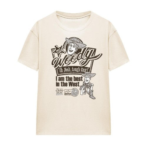 Front - Toy Story Womens/Ladies Best In The West Woody T-Shirt