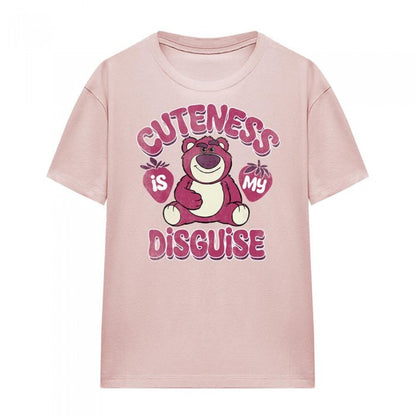 Front - Toy Story Womens/Ladies Cuteness Lotso T-Shirt