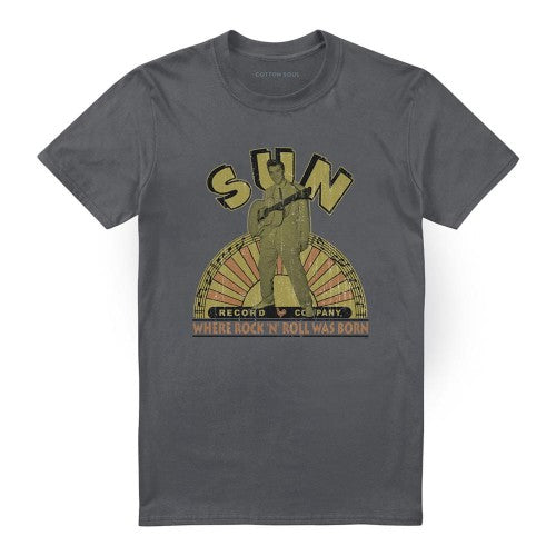 Front - Sun Records Unisex Adult Sunoriginal Son T-Shirt