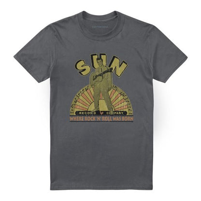 Front - Sun Records Unisex Adult Sunoriginal Son T-Shirt