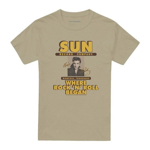 Front - Sun Records Unisex Adult Sun Ad T-Shirt