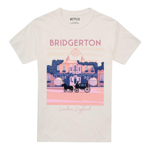 Front - Bridgerton Unisex Adult Modern Minimal T-Shirt