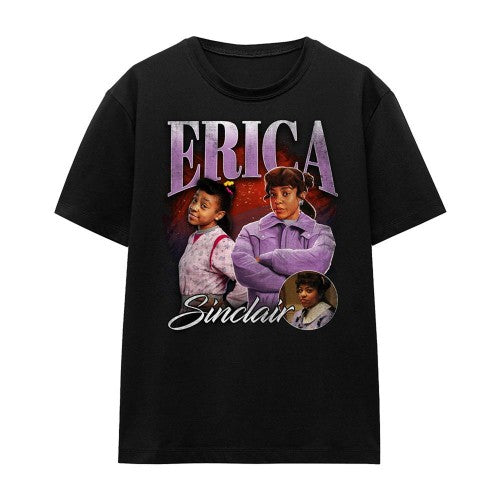 Front - Stranger Things Womens/Ladies Erica Homage T-Shirt