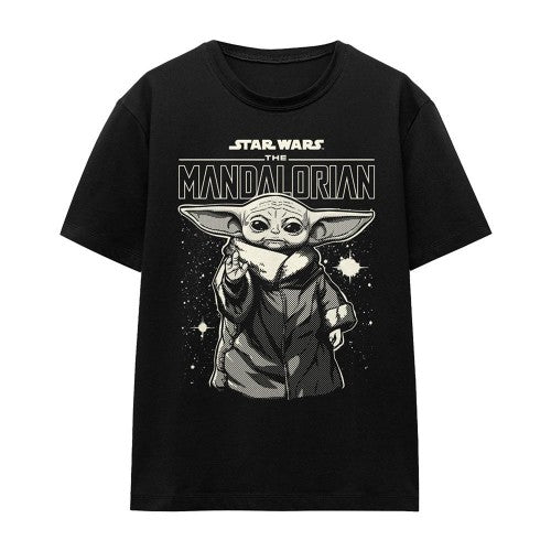 Front - Star Wars The Mandalorian Unisex Adult Grogu Long-Sleeved T-Shirt