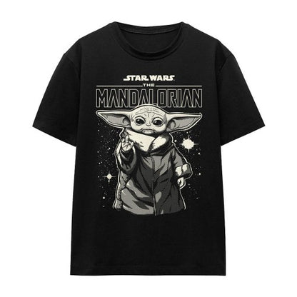 Front - Star Wars The Mandalorian Unisex Adult Grogu Long-Sleeved T-Shirt