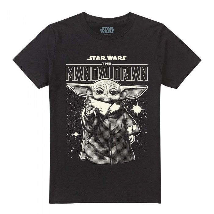 Front - Star Wars The Mandalorian Unisex Adult Grogu In The Stars Long-Sleeved T-Shirt