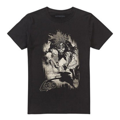Front - Justice League Unisex Adult Bounty Hunter Hook Lobo Long-Sleeved T-Shirt