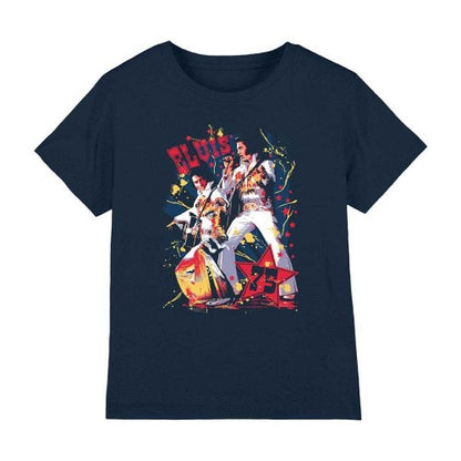 Front - Elvis Presley Childrens/Kids Eagle Elvis T-Shirt
