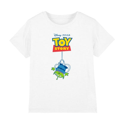 Front - Toy Story Childrens/Kids The Claw Aliens Logo T-Shirt