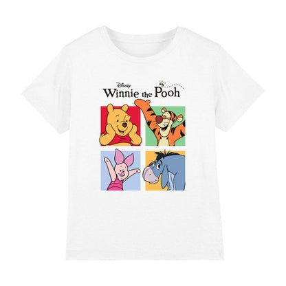 Front - Winnie the Pooh Childrens/Kids Friends T-Shirt
