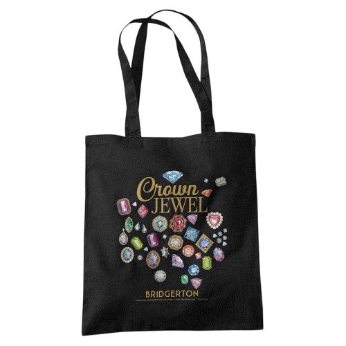 Front - Bridgerton Crown Jewel Reusable Tote Bag