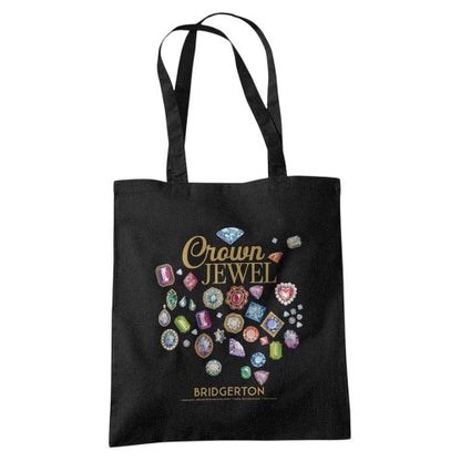 Front - Bridgerton Crown Jewel Reusable Tote Bag